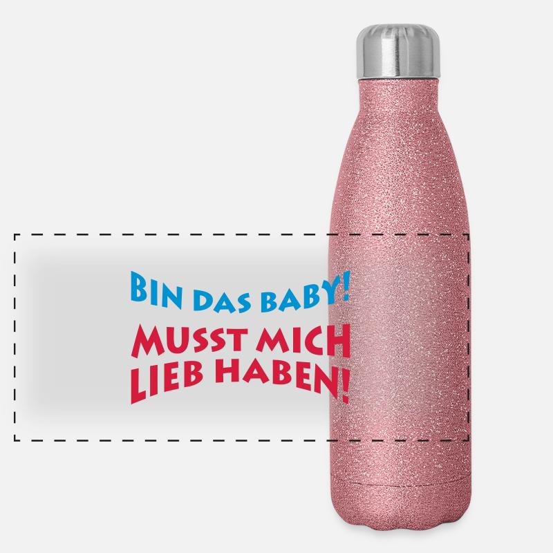 'm The baby Panoramic Glitter Thermal Bottle 500 ml