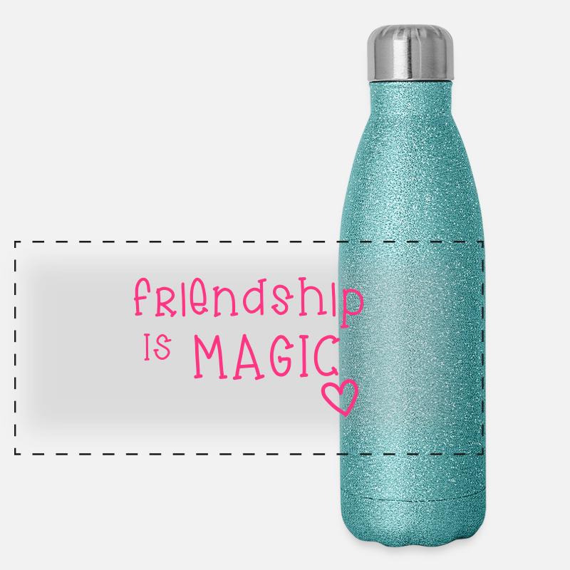 Friendship Panoramic Glitter Thermal Bottle 500 ml