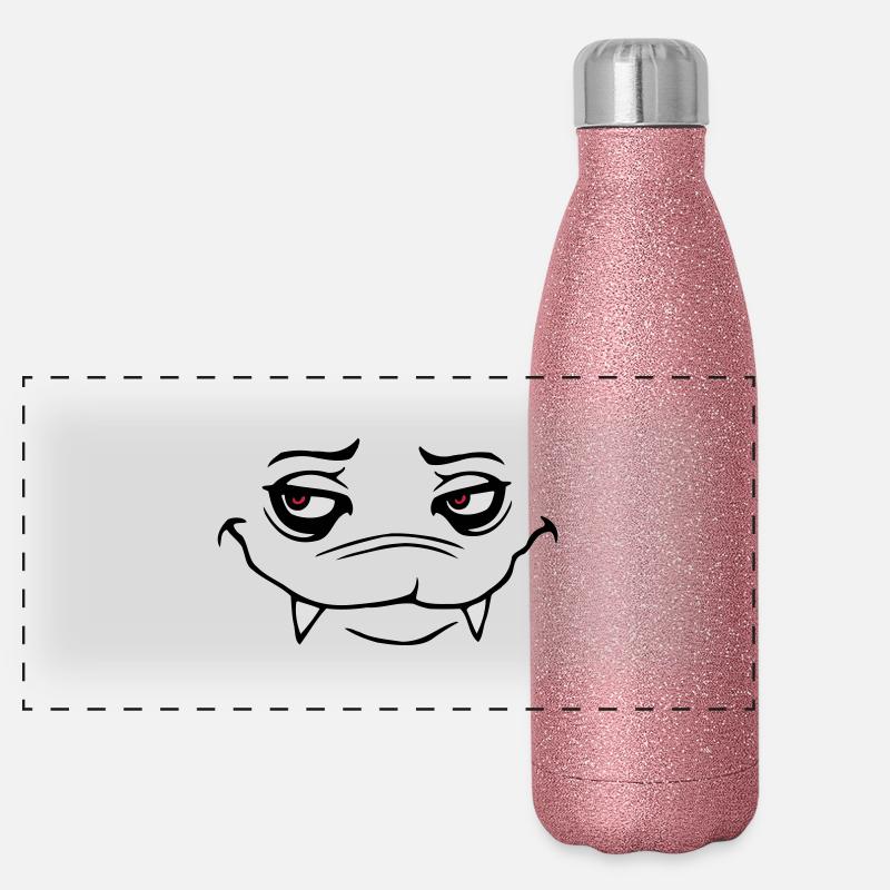 monstre Gourde isotherme panoramique pailletée 500 ml