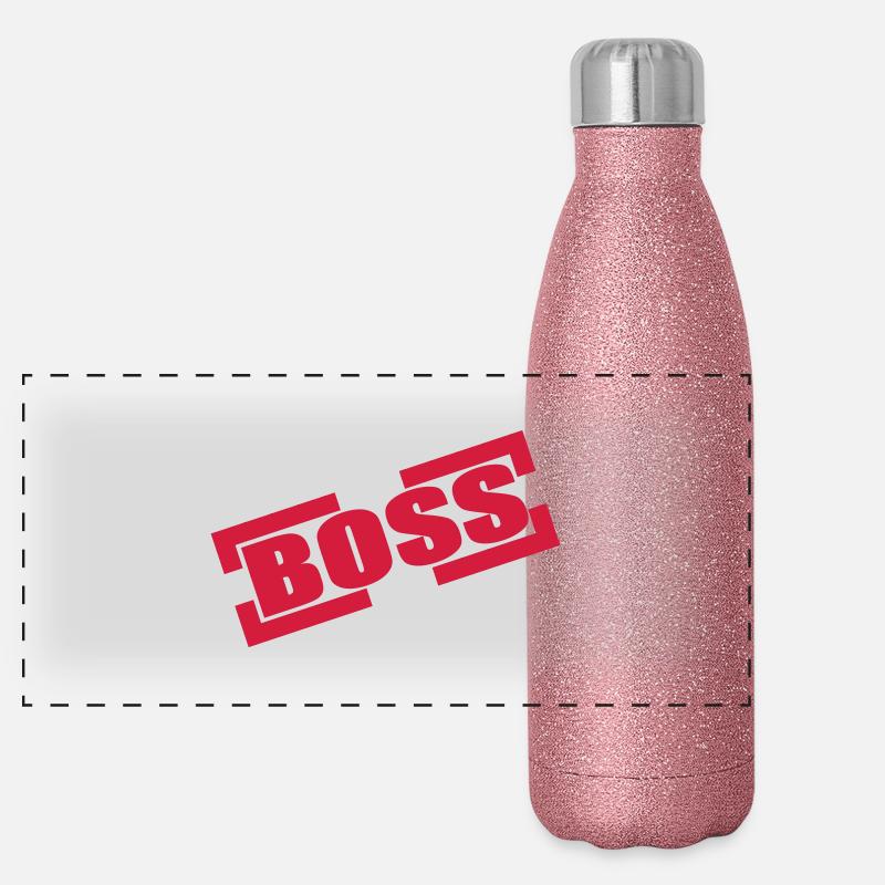 chef Gourde isotherme panoramique pailletée 500 ml
