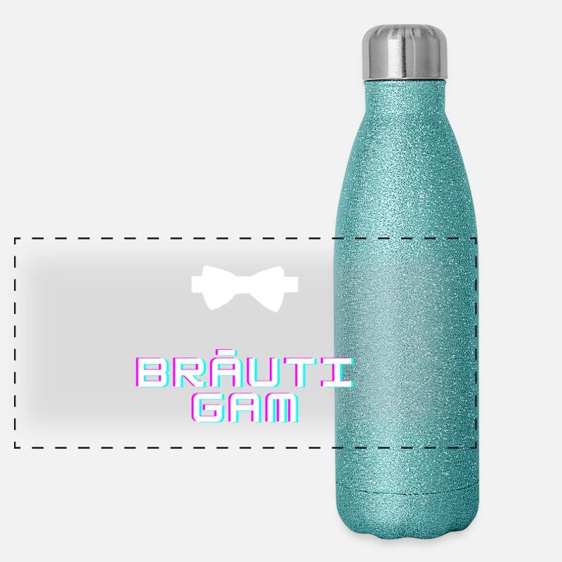 Bridegroom Panoramic Glitter Thermal Bottle 500 ml