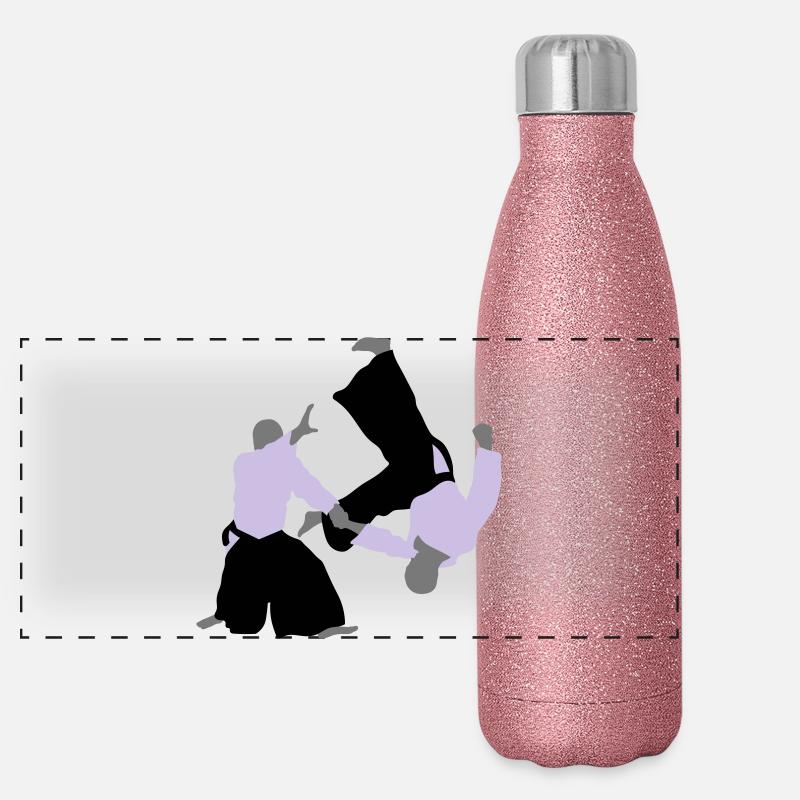 Panorama Glitzer Isolierflasche 500 ml