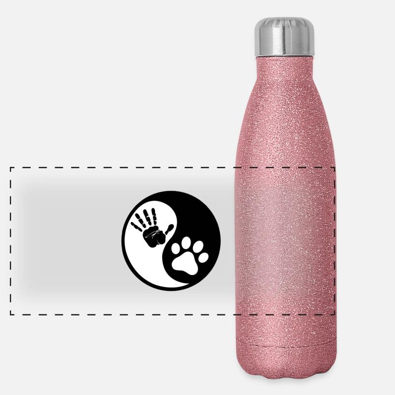 Empreintes Gourde isotherme panoramique pailletée 500 ml