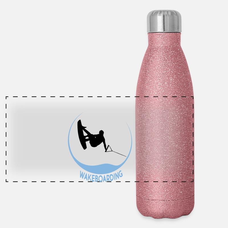Panorama Glitzer Isolierflasche 500 ml