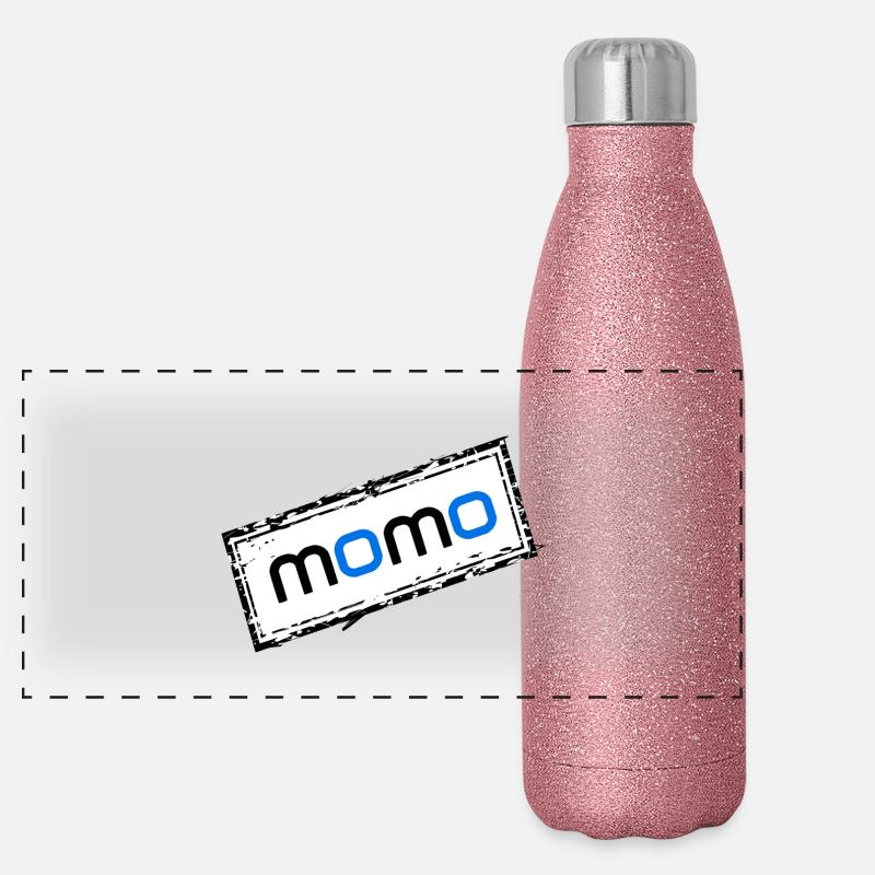 Momo Panorama Glitzer Isolierflasche 500 ml