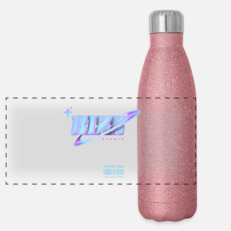 Rizz Studio Galaxy Look Panoramic Glitter Thermal Bottle 500 ml