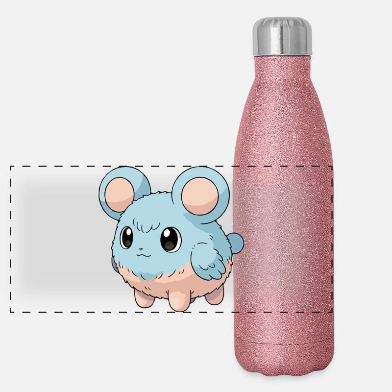 Fuwamaru Panoramic Glitter Thermal Bottle 500 ml