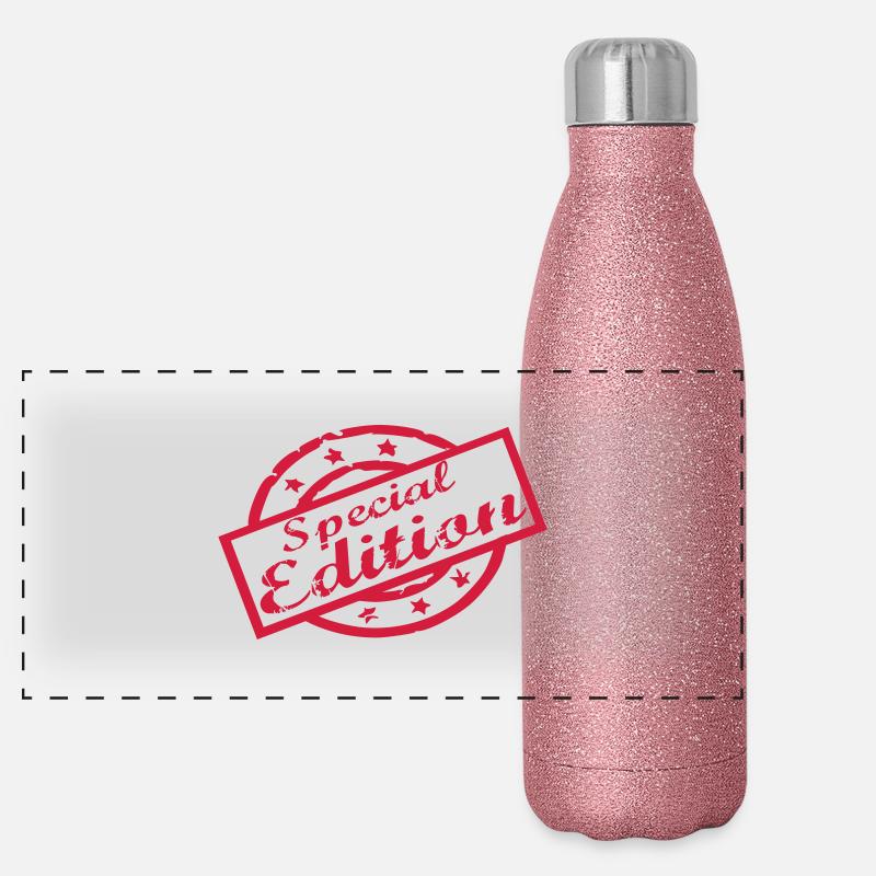 édition spéciale Gourde isotherme panoramique pailletée 500 ml