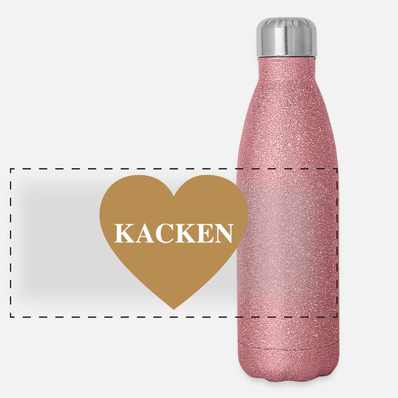 shit Panoramic Glitter Thermal Bottle 500 ml