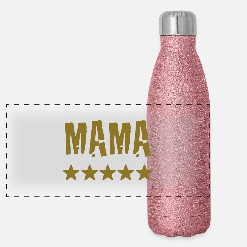 mama Gourde isotherme panoramique pailletée 500 ml