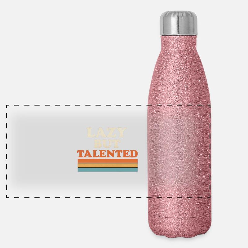 Busy Doing Nothing Panoramic Glitter Thermal Bottle 500 ml