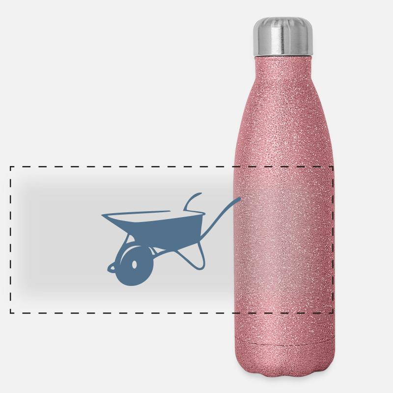 karre Panorama Glitzer Isolierflasche 500 ml