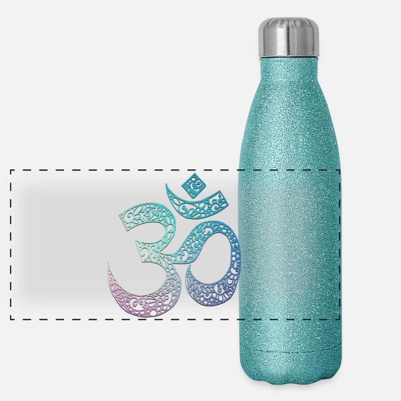 Om Gourde isotherme panoramique pailletée 500 ml