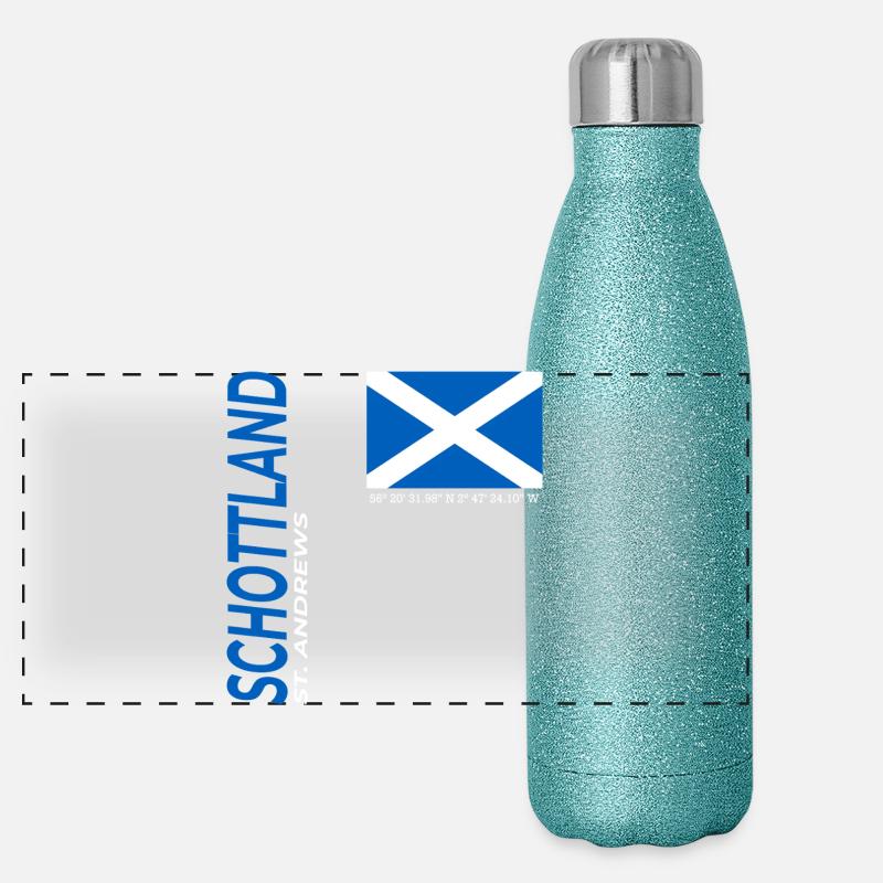 St. Andrews Gourde isotherme panoramique pailletée 500 ml