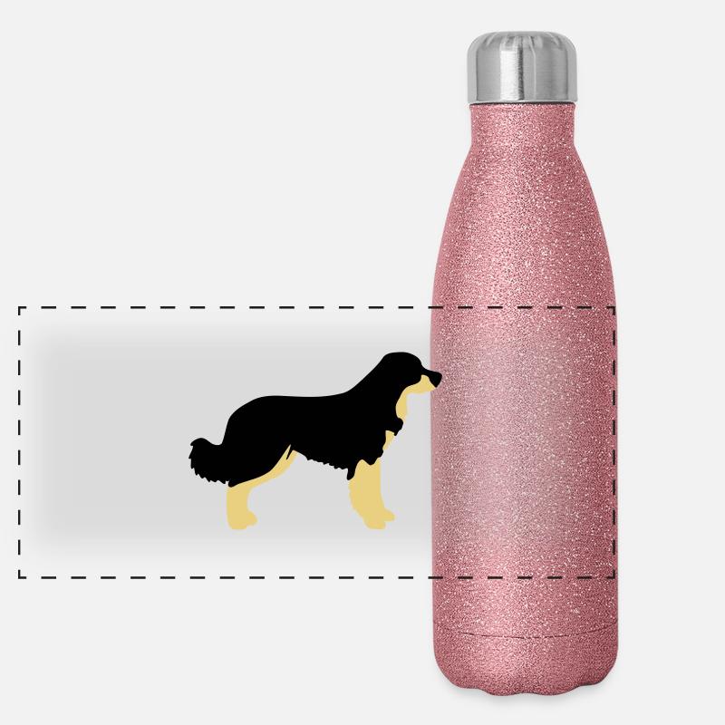 hovawart vektor F Gourde isotherme panoramique pailletée 500 ml