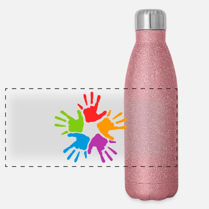 Together Panoramic Glitter Thermal Bottle 500 ml
