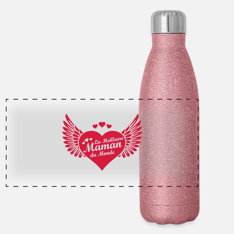 mummy Panoramic Glitter Thermal Bottle 500 ml