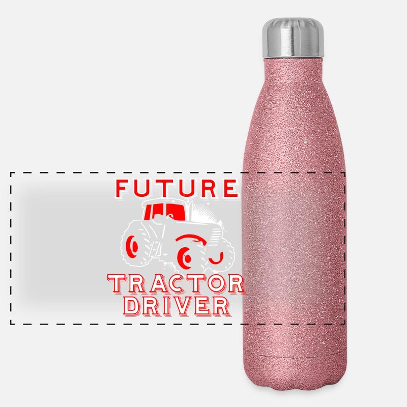 FUTURE TRACTOR DRIVER Panoramic Glitter Thermal Bottle 500 ml