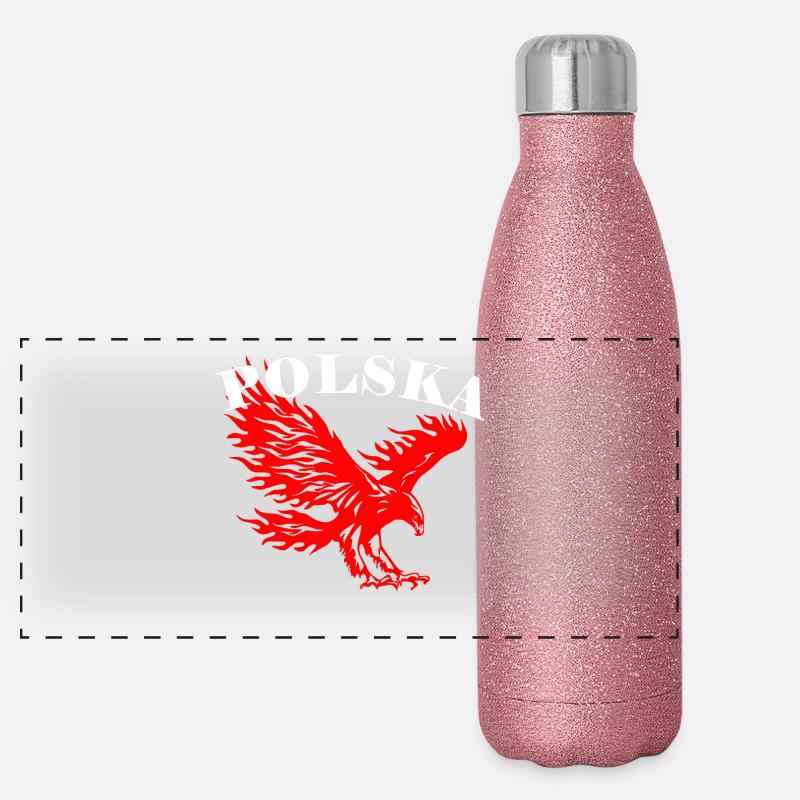 Polska Gourde isotherme panoramique pailletée 500 ml