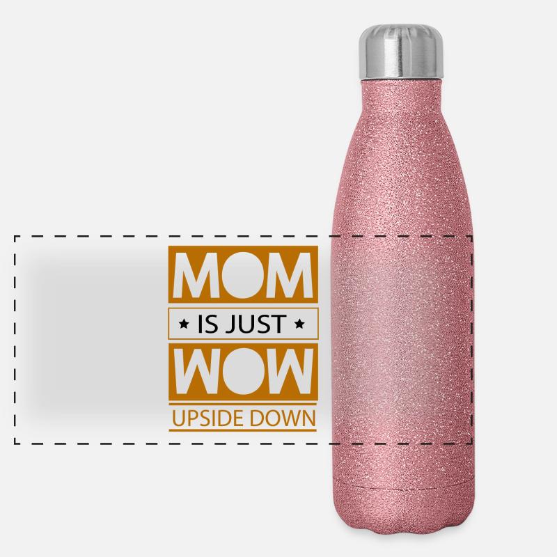 Mama Panorama Glitzer Isolierflasche 500 ml
