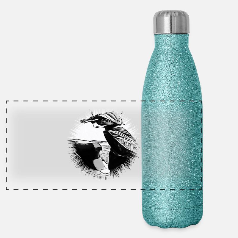 scooter Panoramic Glitter Thermal Bottle 500 ml