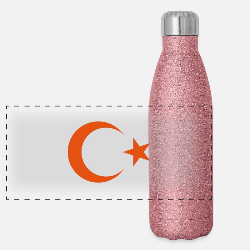 Türkei Panorama Glitzer Isolierflasche 500 ml