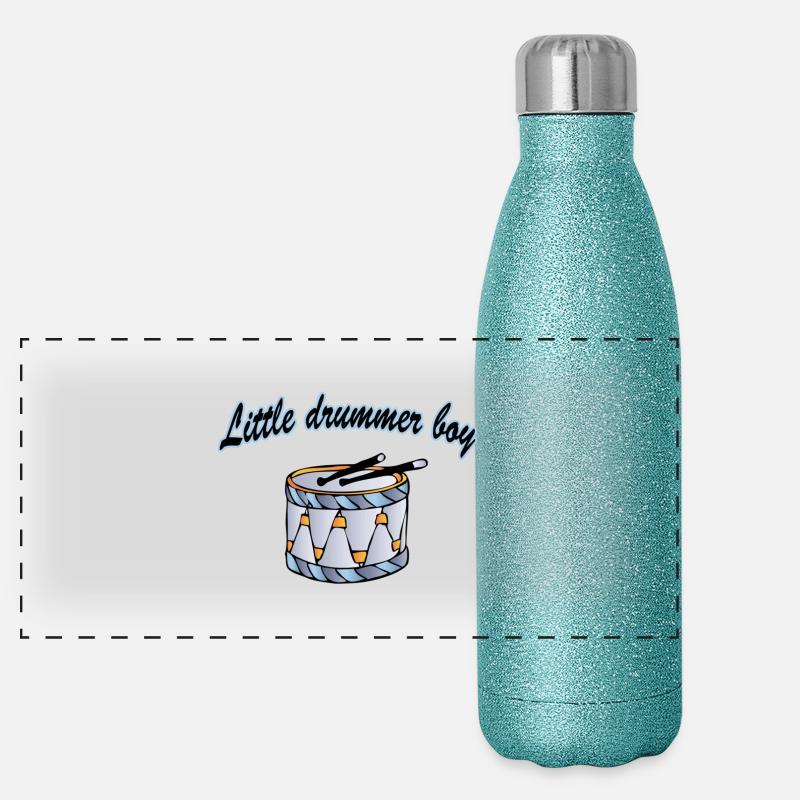 little drummer boy Gourde isotherme panoramique pailletée 500 ml