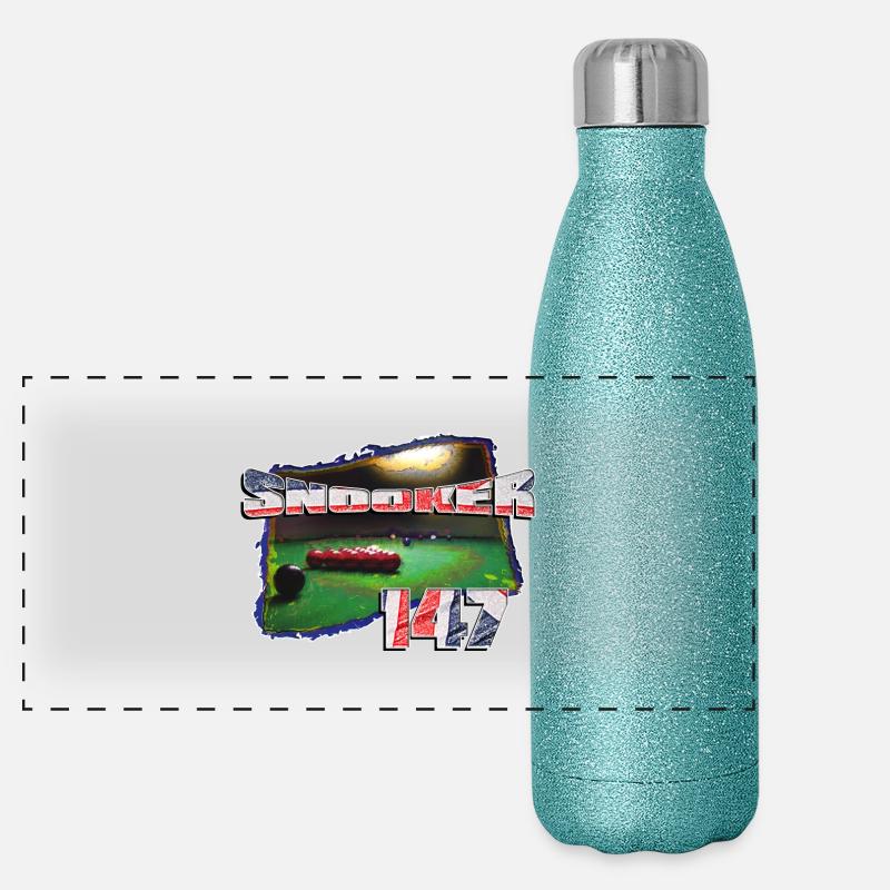 SNOOKER 147 Panoramic Glitter Thermal Bottle 500 ml