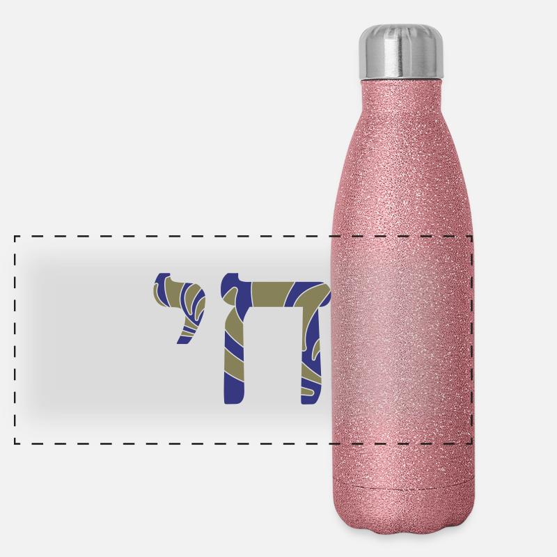 Chai (Life) Panoramic Glitter Thermal Bottle 500 ml
