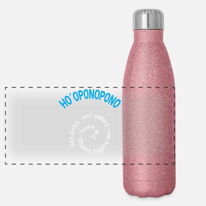 Ho oponopono Gourde isotherme panoramique pailletée 500 ml