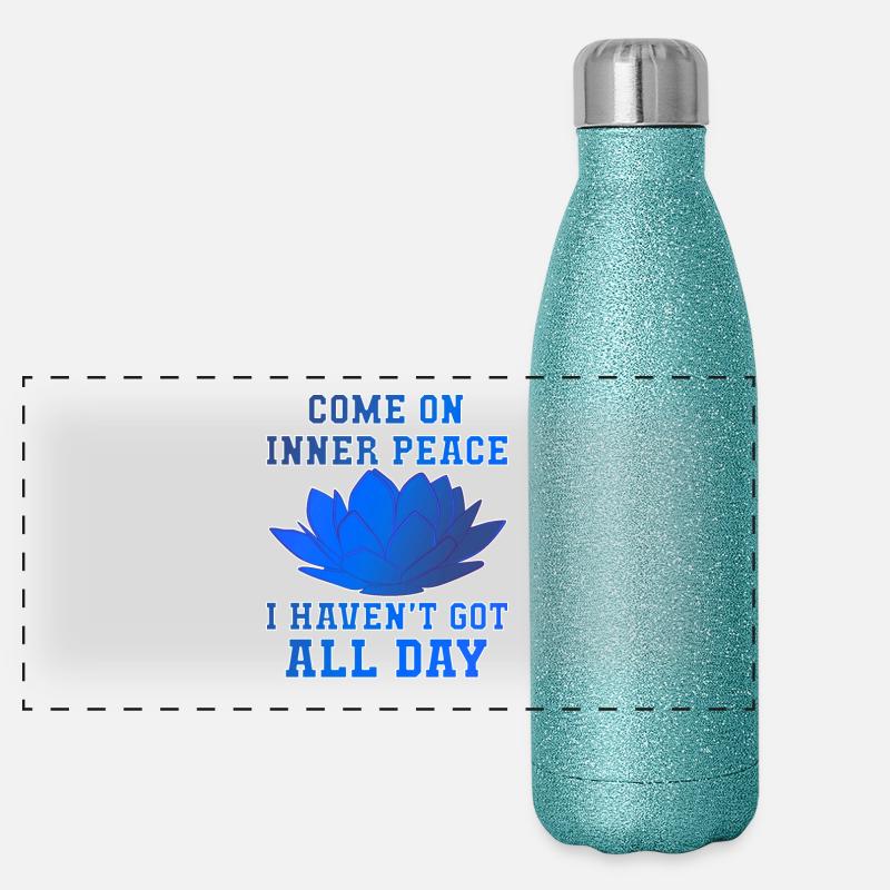 Yoga Gourde isotherme panoramique pailletée 500 ml