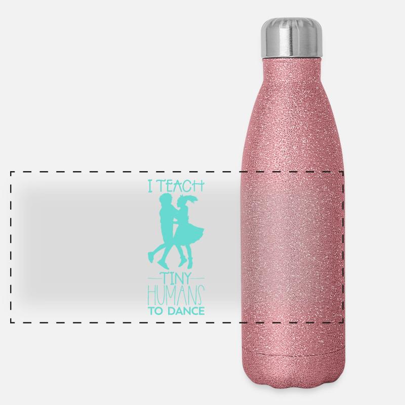 professeur de danse Gourde isotherme panoramique pailletée 500 ml