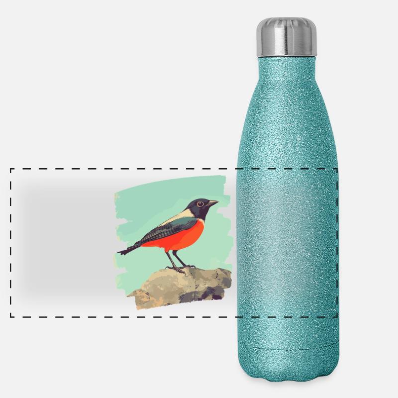 Canari Gourde isotherme panoramique pailletée 500 ml