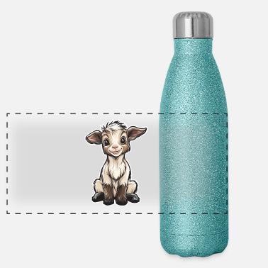 Chèvre Bouteille isotherme à paillettes