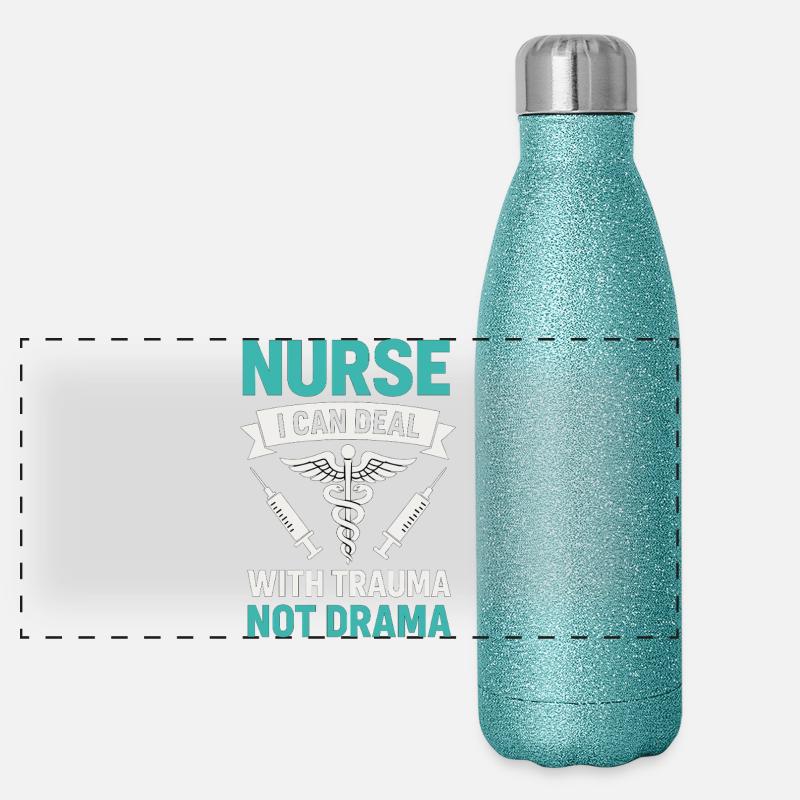 Infirmière : un traumatisme plutôt qu’un drame Gourde isotherme panoramique pailletée 500 ml