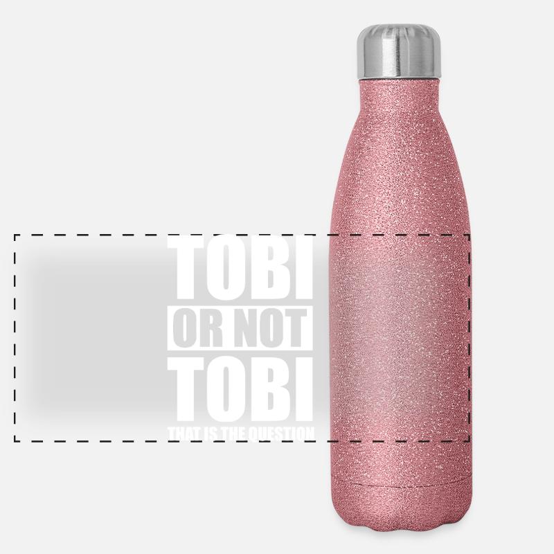 Tobi or not Tobi Panorama Glitzer Isolierflasche 500 ml