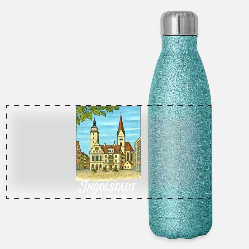 Ingolstadt Panoramic Glitter Thermal Bottle 500 ml