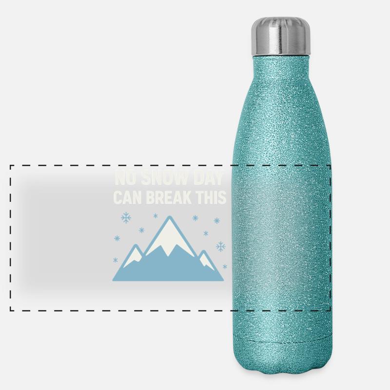 Kaltes Staatsleben Geschenk Eiskalte Panoramic Glitter Thermal Bottle 500 ml
