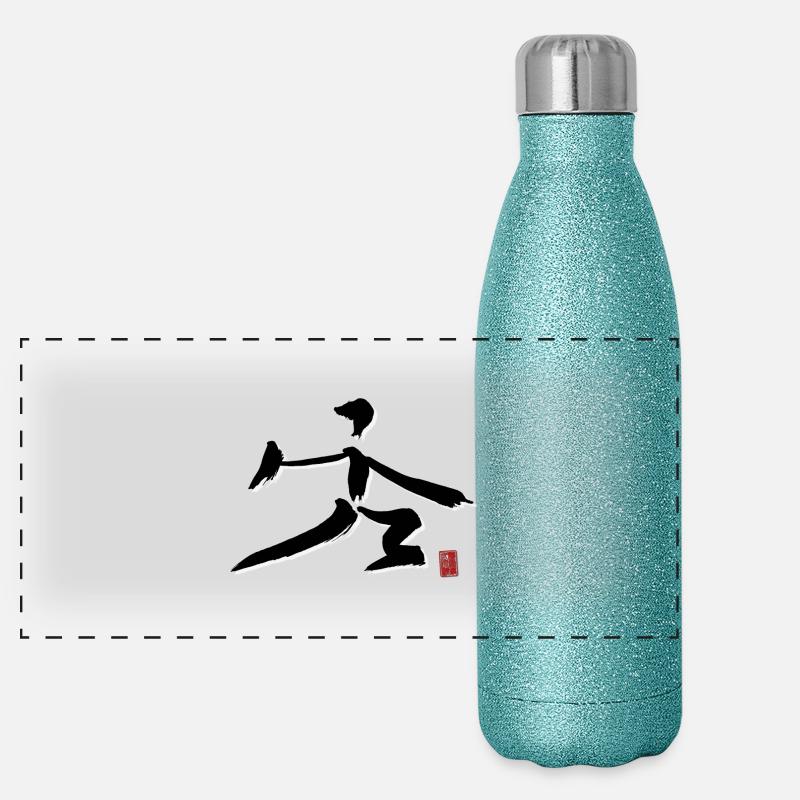 Dan Bian Panorama Glitzer Isolierflasche 500 ml