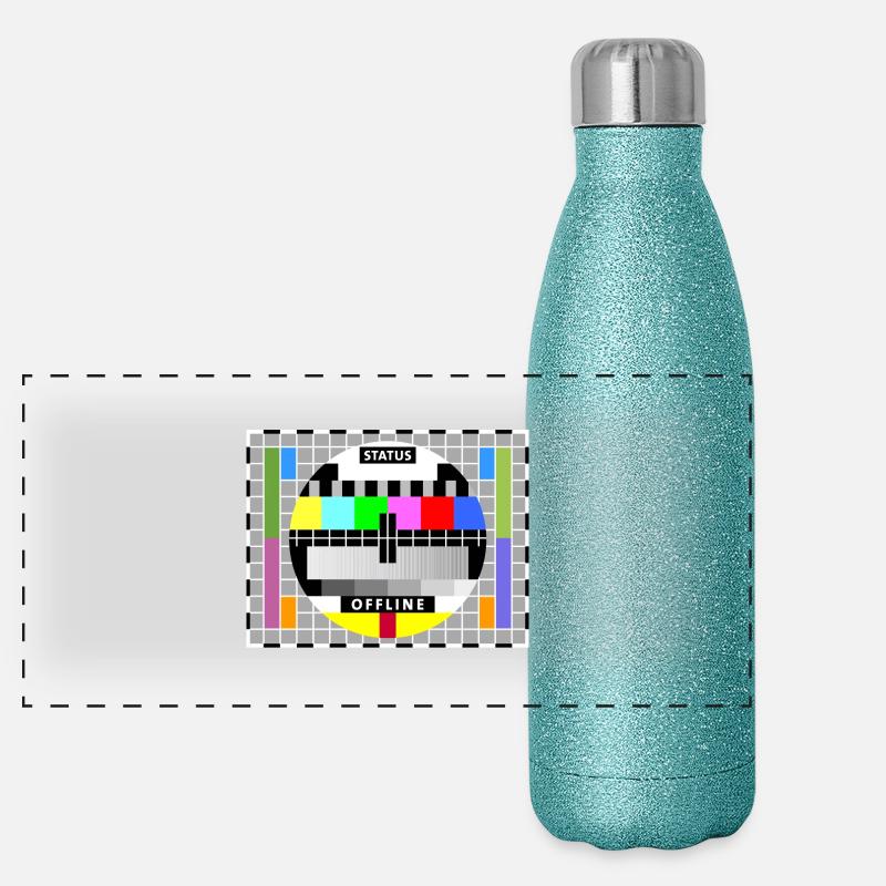 Test image Display screen test card offline Big Bang Panoramic Glitter Thermal Bottle 500 ml