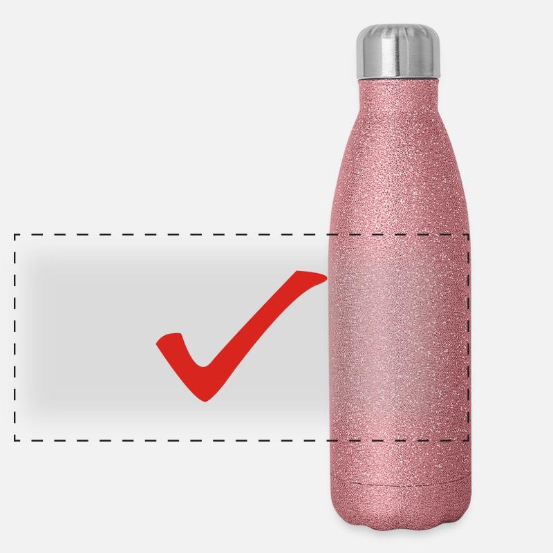 Check - hook Panoramic Glitter Thermal Bottle 500 ml