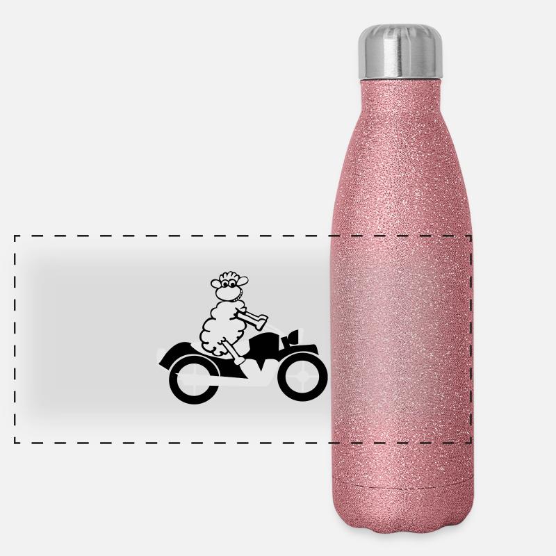 sheep_motorrad_1 Gourde isotherme panoramique pailletée 500 ml