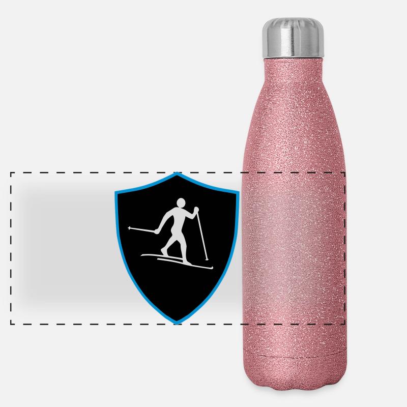 Nordic shield Panoramic Glitter Thermal Bottle 500 ml