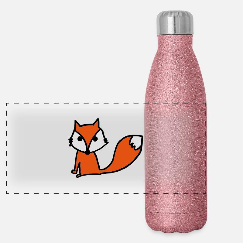fox Gourde isotherme panoramique pailletée 500 ml