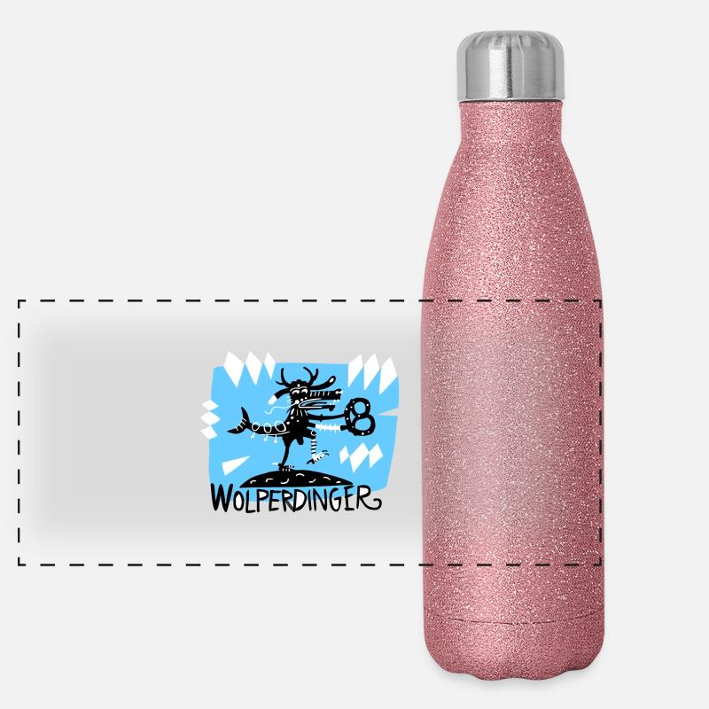 Wolperdinger Panorama Glitzer Isolierflasche 500 ml