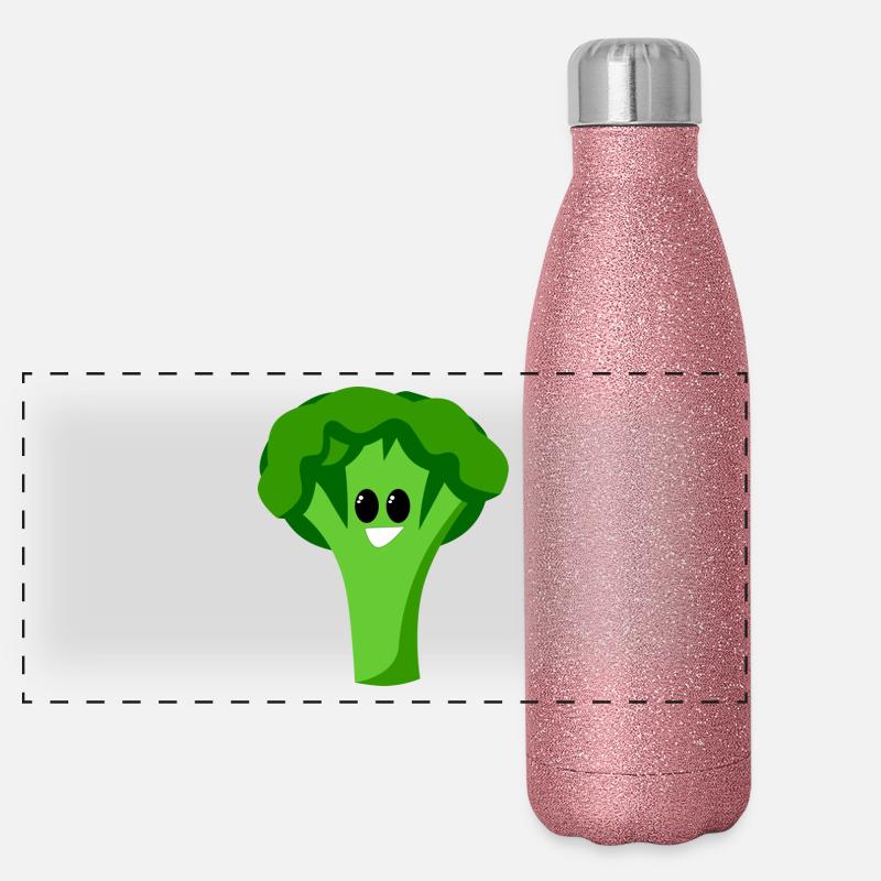 broccoli brocoli veggie gemuese vegetables11 Gourde isotherme panoramique pailletée 500 ml