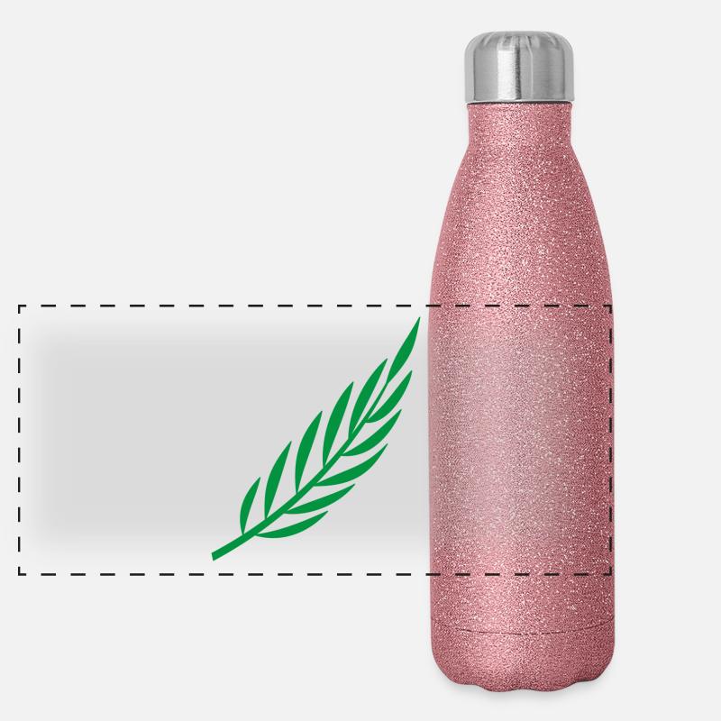 Laurel branch Panoramic Glitter Thermal Bottle 500 ml