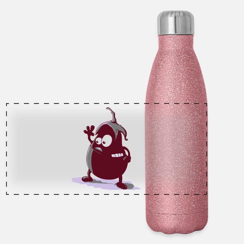 tête matsch Gourde isotherme panoramique pailletée 500 ml
