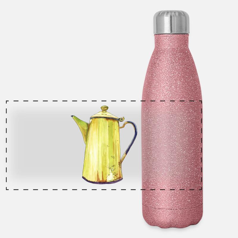 coffee pot Panoramic Glitter Thermal Bottle 500 ml