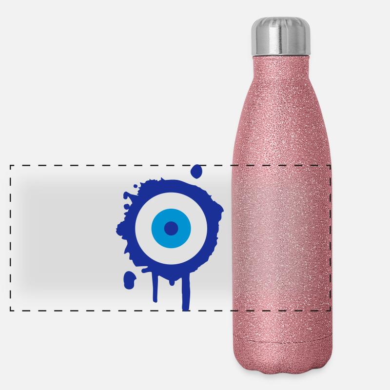 Une amulette Oriental Gourde isotherme panoramique pailletée 500 ml